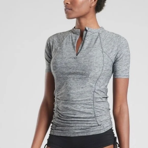 Athleta Pacificia Zipper Top - Picture 1 of 12